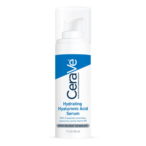 Cerave Siero Viso Idratante con Acido Ialuronico Non Comedogeno 30ml