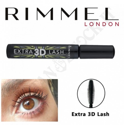 RIMMEL - Extra 3D Lash - Mascara Volumizzante Nero