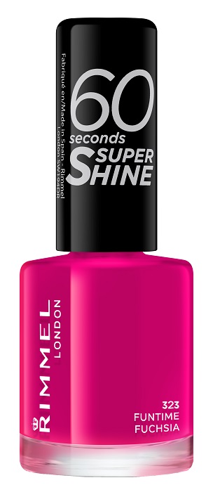 RIMMEL LONDON - SMALTO 60 Seconds , 323 Funtime Fuchsia
