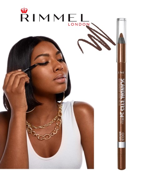 RIMMEL - Scandal'Eyes - Matita Occhi Kajal Waterproof N.003 Brown
