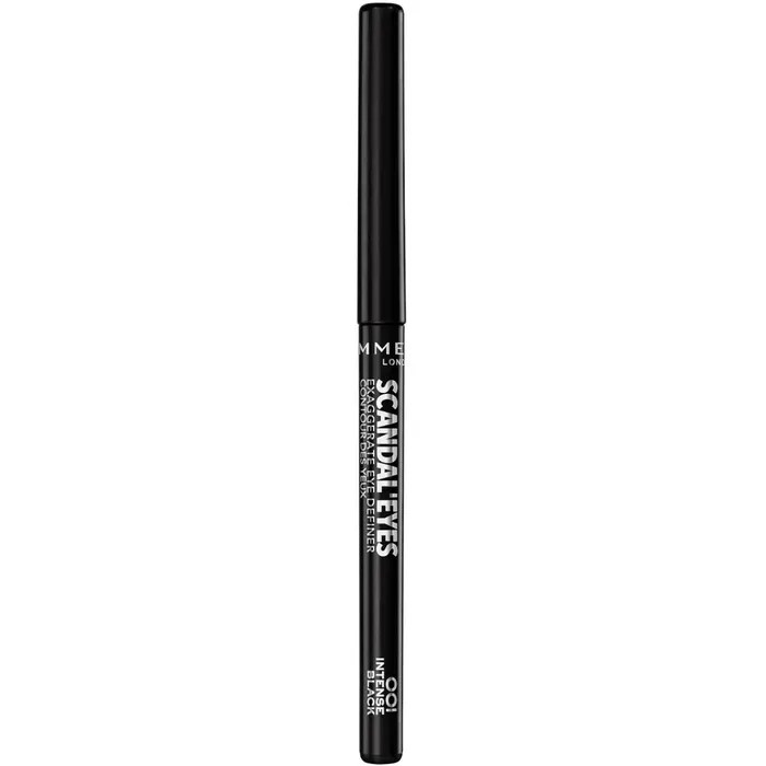 RIMMEL - Scandaleyes Exaggerate - Matita Occhi Automatica Waterproof N.001 Intense Black