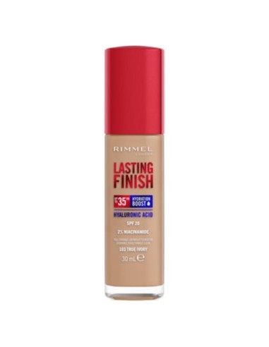 Rimmel Lasting Finish 303 Honey Fondotinta Fluido A Lunga Tenuta 30ml