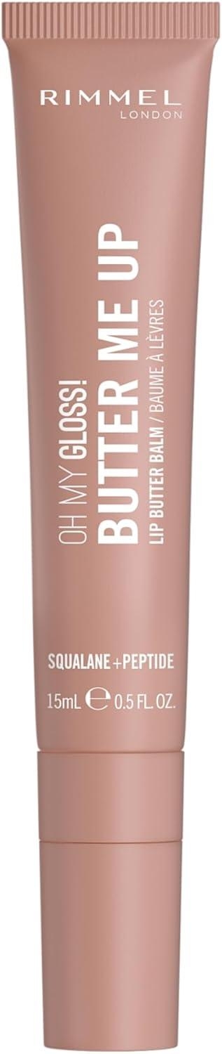 Rimmel Oh My Gloss Butter Me Up N.01 Latte Delight Balsamo Labbra Idratante
