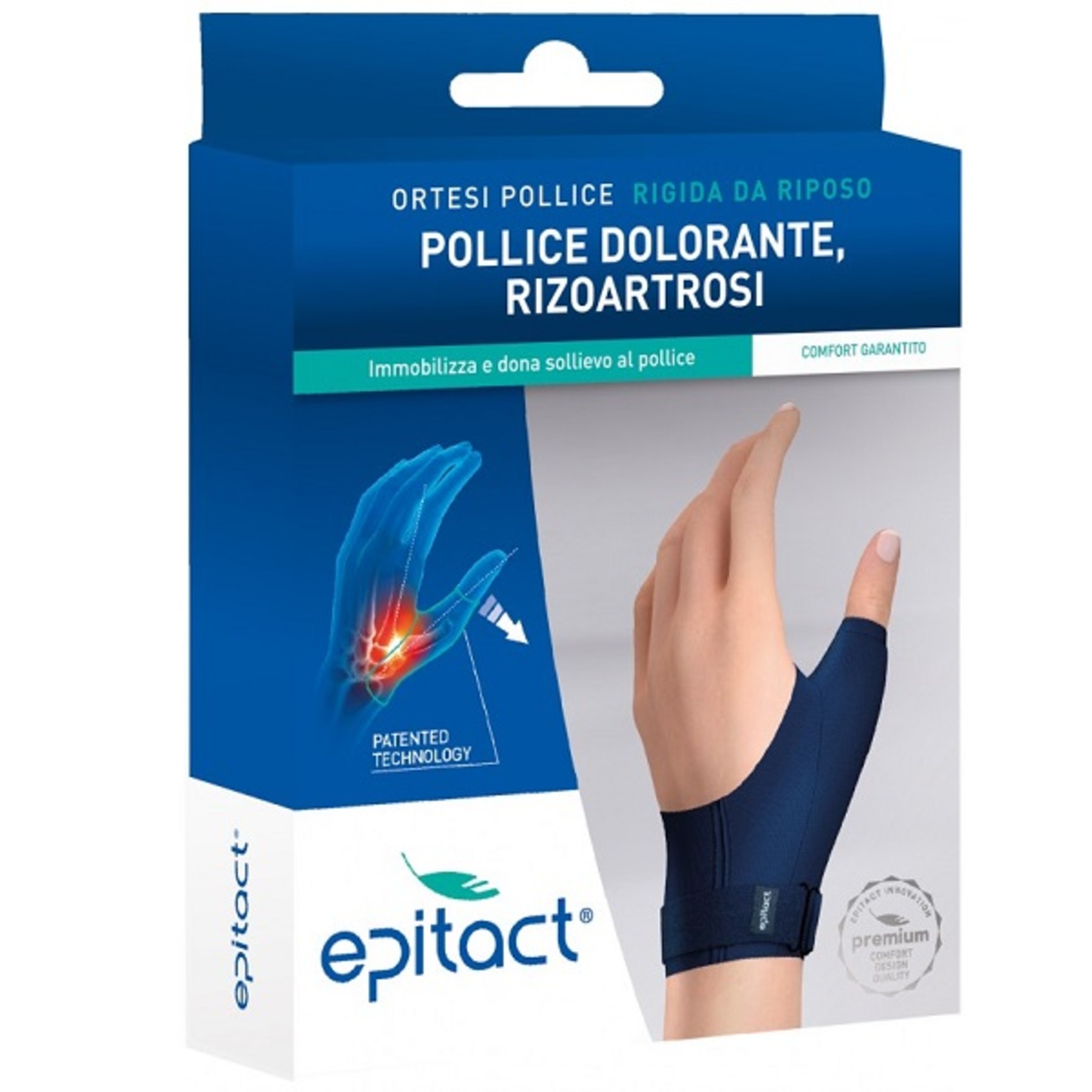 Epitact Ortesi Pollice Rigida da Riposo Pollice Dolorante Rizoartrosi Destra S — confronto prezzi
