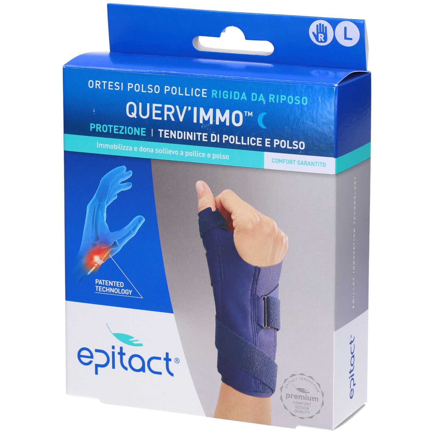 Epitact Querv'Immo Tendinite Di De Quervain Tutore Polso/Pollice Destro Large — confronto prezzi
