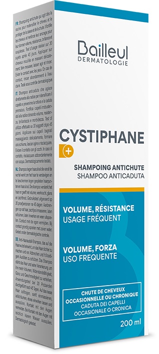 Laboratoires Bailleul Cystiphane Shampoo Anticaduta, 200ml