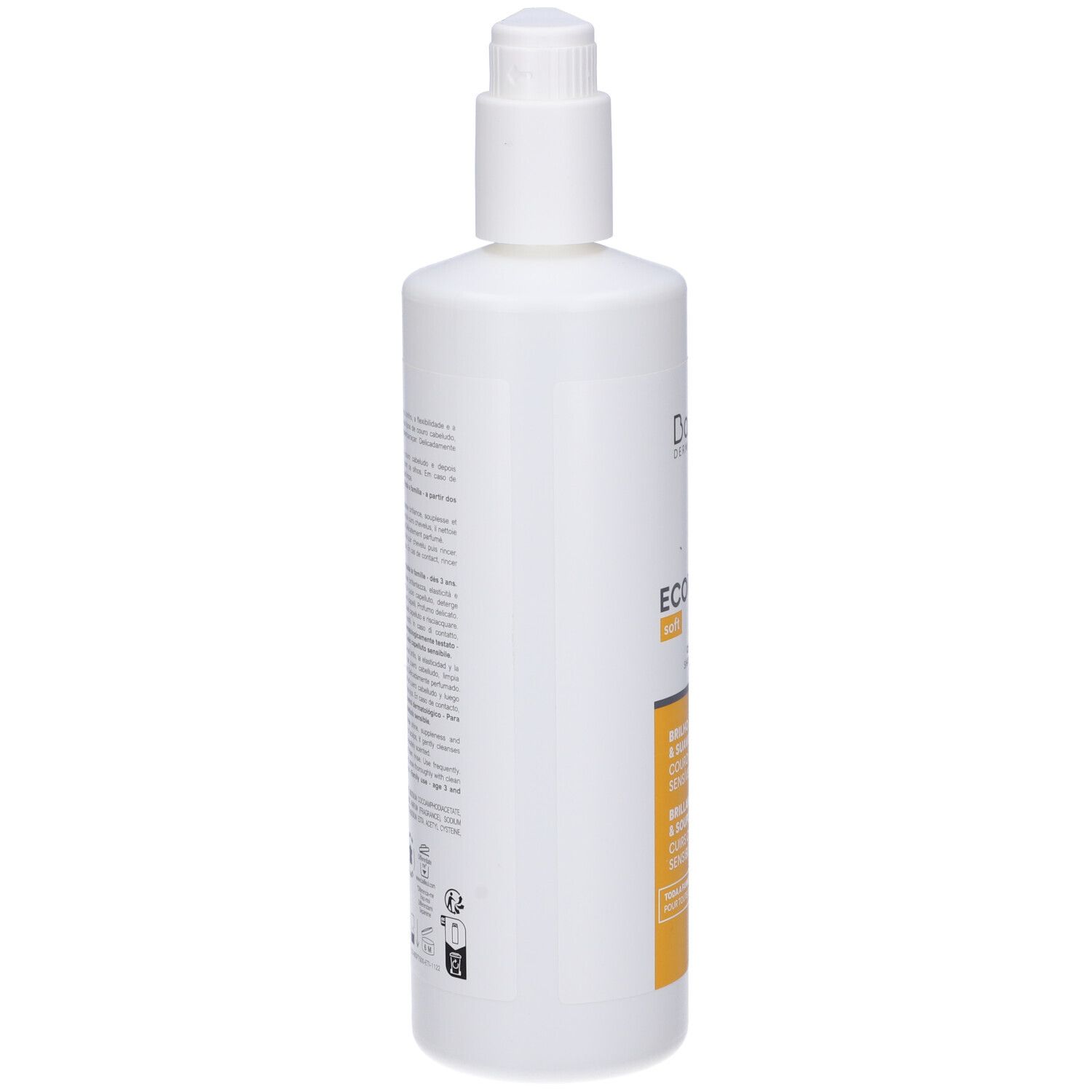 Ecophane soft Shampoo Ultra-Delicato 500 ml 23,5x6,5x6,5 cm