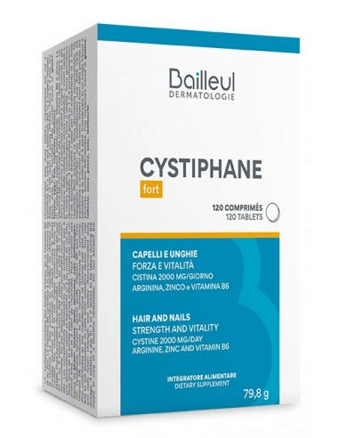 Cystiphane Fort Integratore Capelli e Unghie 120 Compresse
