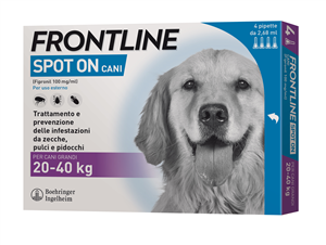 Frontline spoton cani 4x2,68ml — confronto prezzi