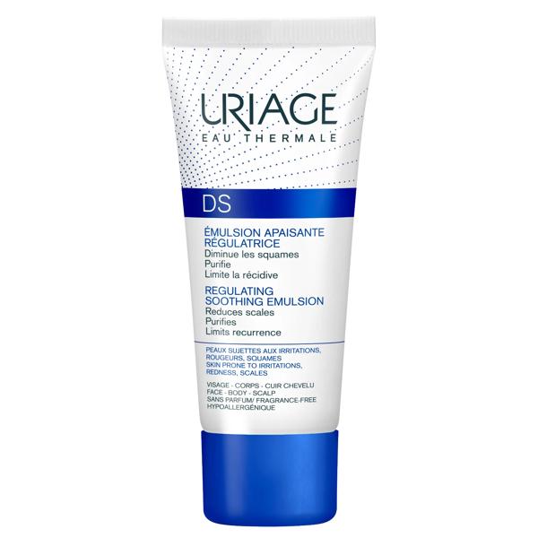 Uriage D.S. Crema Viso Lenitiva Normalizzante 40 ml Dermatite Seborroica Squame Rossori e Prurito