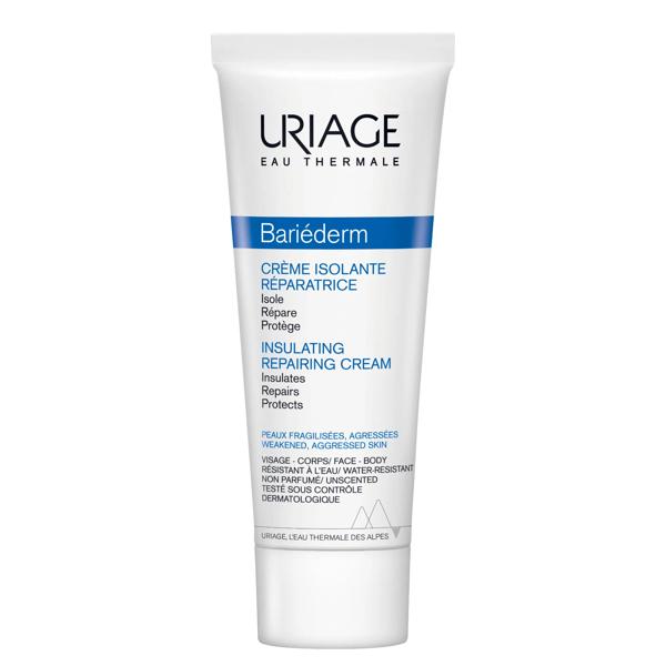 Uriage Bariéderm Crema Barriera Isolante Riparatrice 75 ml Sfregamenti Irritazioni Viso e Corpo