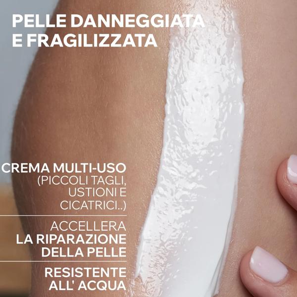 Uriage Bariéderm-Cica Crema Riparatrice Lenitiva 100 ml Pelle Irritata Danneggiata Viso e Corpo
