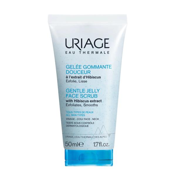 Uriage Gelée Gommage Delicato 50 ml Esfoliante Scrub Viso Per Tutti i Tipi di Pelle Anche Sensibile