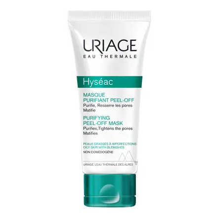 Uriage hyseac maschera peel off trattamento pelle grassa 50ml