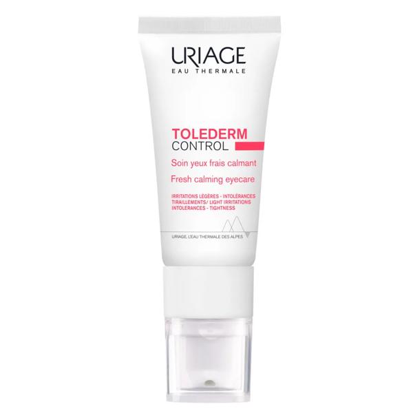Uriage Tolederm Control Contorno Occhi Fresco Lenitivo 15 ml Idratante Per Pelle Intollerante e Allergica