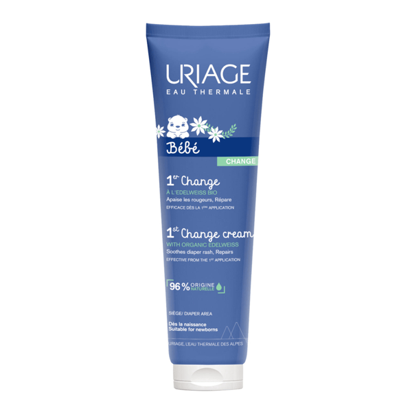Uriage Bébé 1a Crema Riparatrice e Lenitiva Cambio Pannolino 100 ml Con Ossido Di Zinco Per Neonati