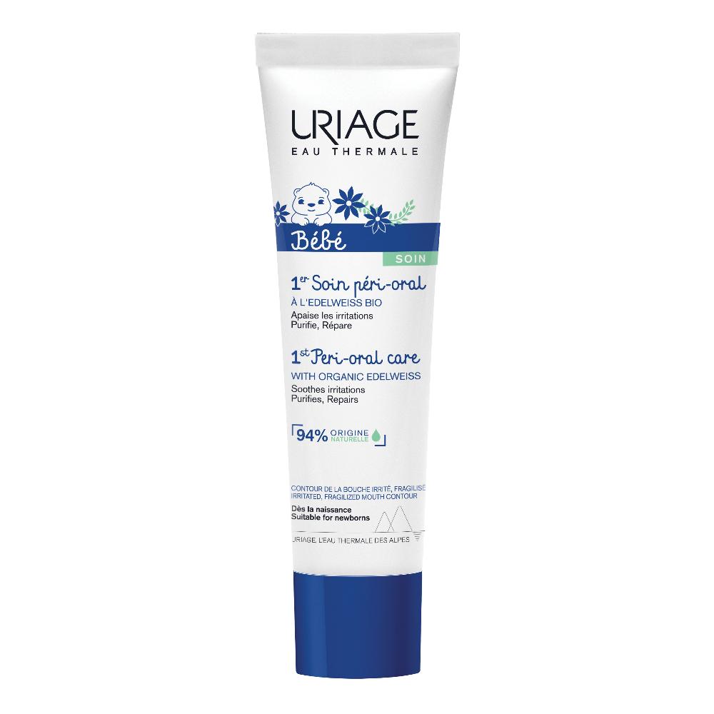 Uriage Bébé - 1er Soin Péri-Oral Trattamento Peri-Orale Lenitivo Riparatore,30ml
