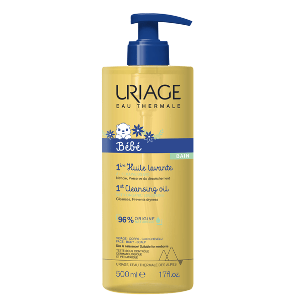 Uriage Bébé 1° Olio Detergente 500 ml Bagno e Doccia Senza Sapone Neonati e Bambini — confronto prezzi