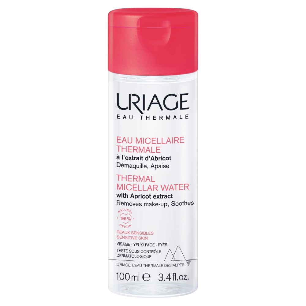 URIAGE Acqua micellare termale pelle sensibile, viso, occhi, labbra, strucca, lenisce 100 ml Gel detergente — confronto prezzi