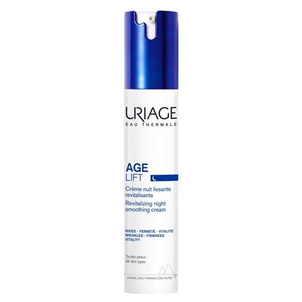 Uriage Age Lift Crema Notte Antiage Levigante Rivitalizzante 40 ml Rughe e Fermezza Viso