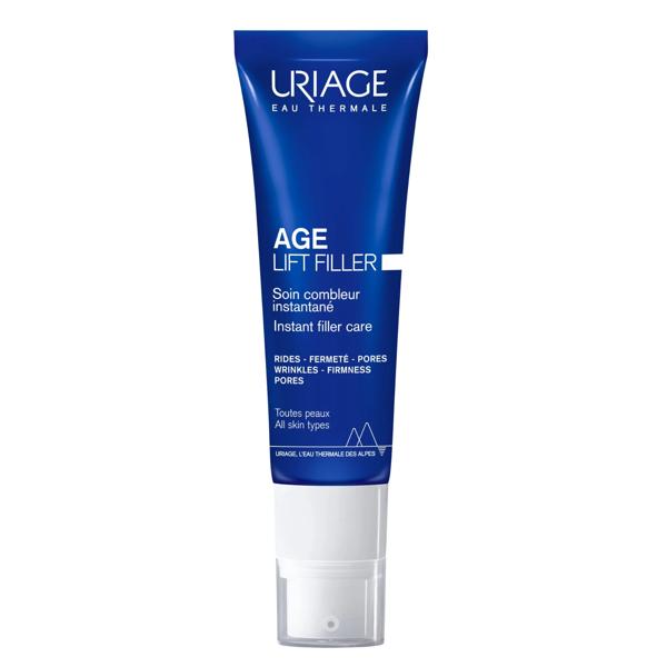 Uriage Age Lift Crema Antiage Filler 30 ml Viso Contorno Occhi e Labbra Riduce Rughe e Pori Dilatati