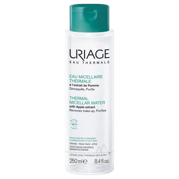 Uriage Acqua Micellare Termale Viso 250 ml Per Pelle Mista Grassa e Acneica Deterge Strucca e Purifica