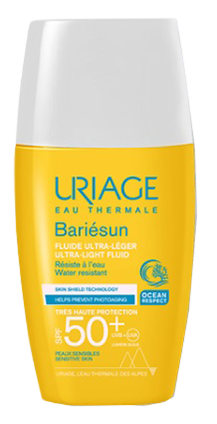 URIAGE BARIESUN FLUIDO ULTRA-LEGGERO SPF50+ 30ml 30 ml Crema solare