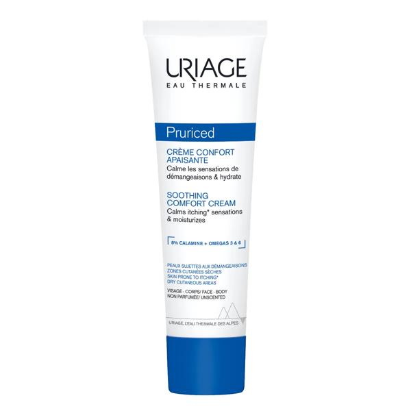 Uriage Pruriced Crema Anti-prurito Comfort Lenitiva Viso e Corpo 100 ml Orticaria Bambini e Adulti