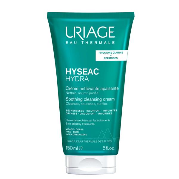 Uriage Hyseac HYDRA Crema Detergente Lenitiva Viso 150 ml Pelle Acneica Irritata Lenisce e Idrata