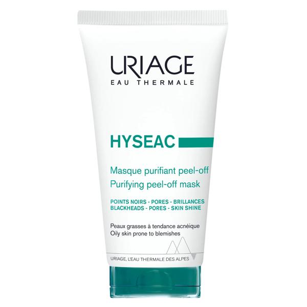 Uriage Hyseac Maschera Purificante Viso Peel-Off 50 ml Pelle Grassa e Acneica Con Imperfezioni