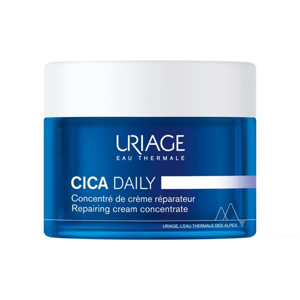 Uriage Cica Daily Crema Nutriente Riparatrice 50 ml Viso Pelle Secca Fragilizzata Con Ceramidi