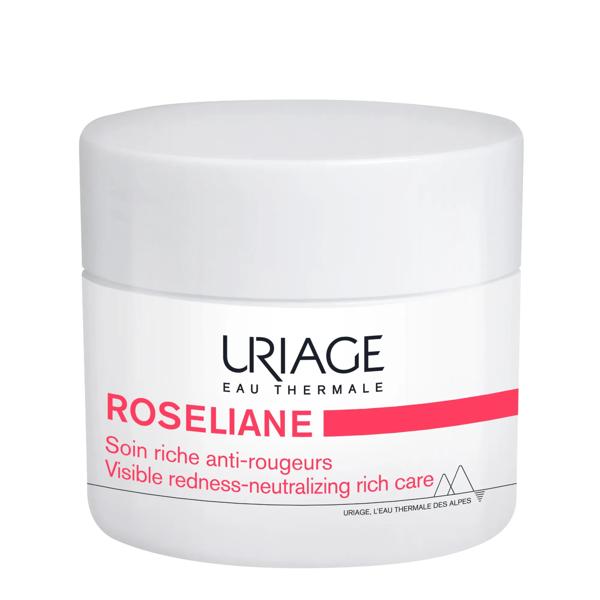 Uriage Roséliane Crema Ricca Anti-rossori Idratante Lenitiva e protettiva 50 ml Couperose e Rosacea