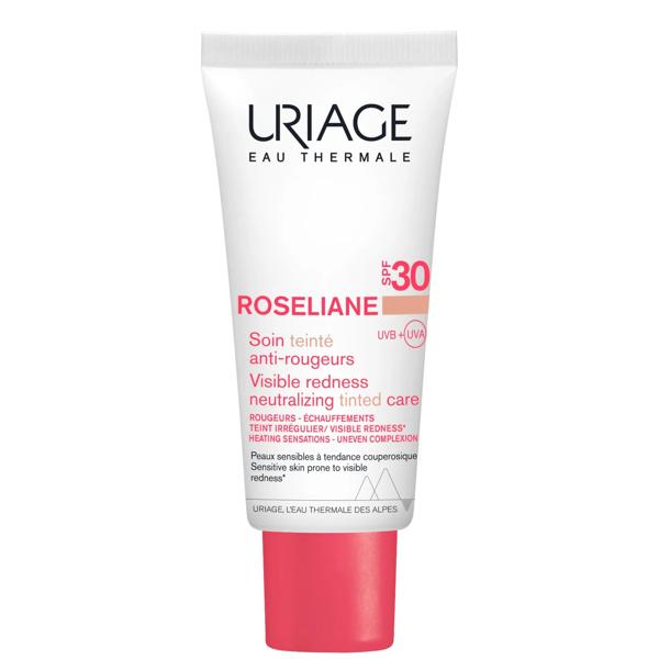 Uriage Roséliane Crema Colorata Antirossori Lenitiva SPF30 40 ml Pelle Sensibile Couperose e Rosacea