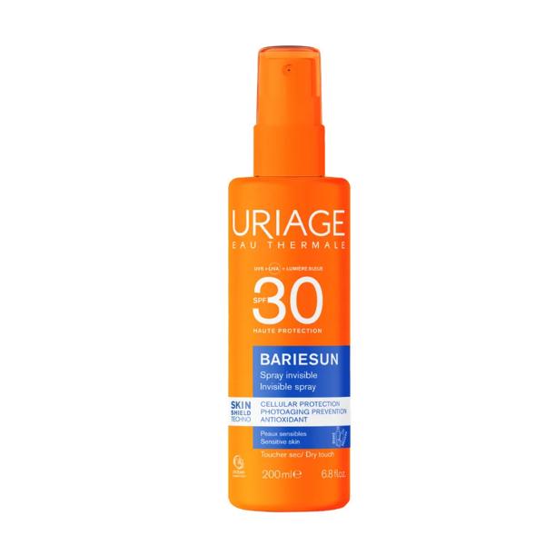 Uriage Bariésun Spray SPF30 200 ml Solare Pelle Sensibile Viso e Corpo Protegge e Idrata