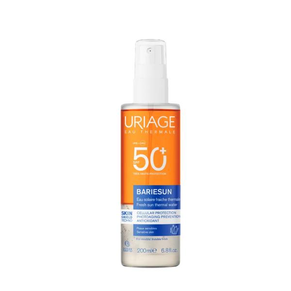 Uriage Bariésun Acqua Fresca Solare Invisibile SPF50+ 200 ml Per Corpo e Pelle Sensibile Bambini e Adulti