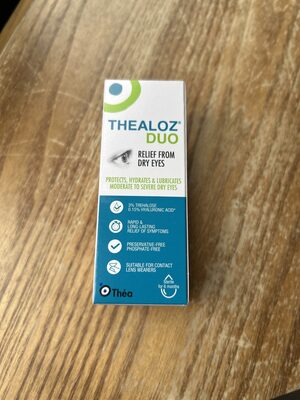 Thealoz Duo Soluzione Oftalmica Per Occhi Secchi 10ml — confronto prezzi