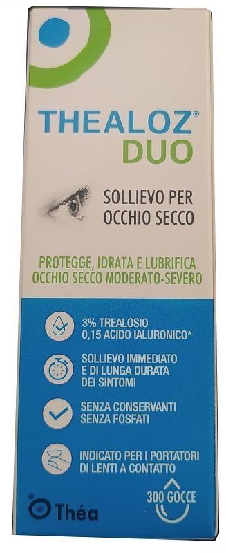 New Pharmashop Thealoz Duo Soluzione Oculare Protettiva Idratante, 10ml