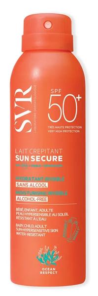 SVR Sun Secure Latte Crepitant Spray Invisibile Senza Alcool SPF50 + 200 ml