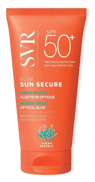 SVR Sun Secure Blur SPF50+ Crema Mousse Solare Viso 50 ml