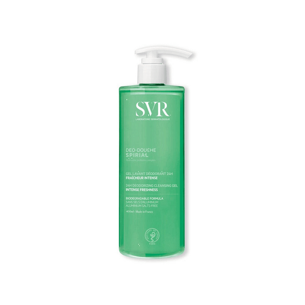 SVR Spirial Gel Doccia Detergente e Deodorante 400 ml