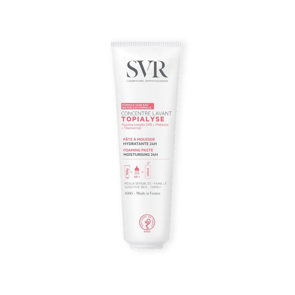 SVR Topialyse Concentrè Lavant Crema Detergente Concentrata Corpo e Viso 100 g