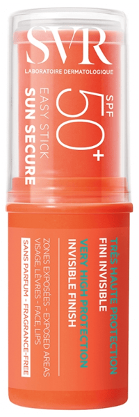 SVR Sun Secure Protezione Solare SPF50+ Invisibile Stick Ricaricabile 10 g