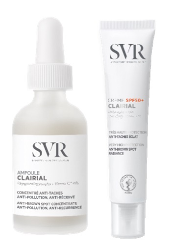 Clairial Set Ampoule+cr Spf50+