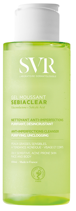 SVR Sebiaclear Gel Detergente Anti-Imperfezioni 100 ml Travel Size