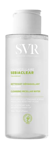 SVR Sebiaclear 100ml Travel Size Acqua Micellare Purificante Per pelle Grassa e Mista