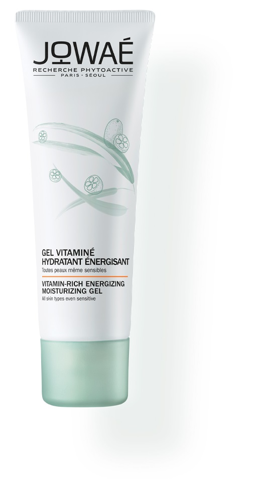 Jowaé Gel Vitaminizzato Idratante Energizzante Viso, 40ml