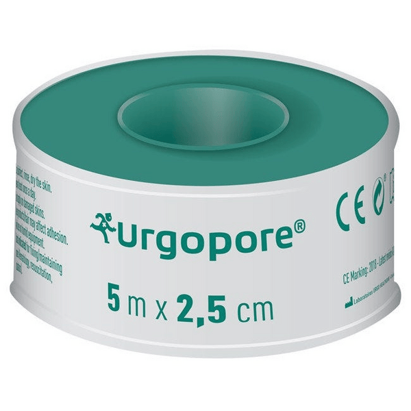 Urgo Urgopore Rocchetto Nastro Adesivo Per Pelli Sensibili 5m x 2,5 cm