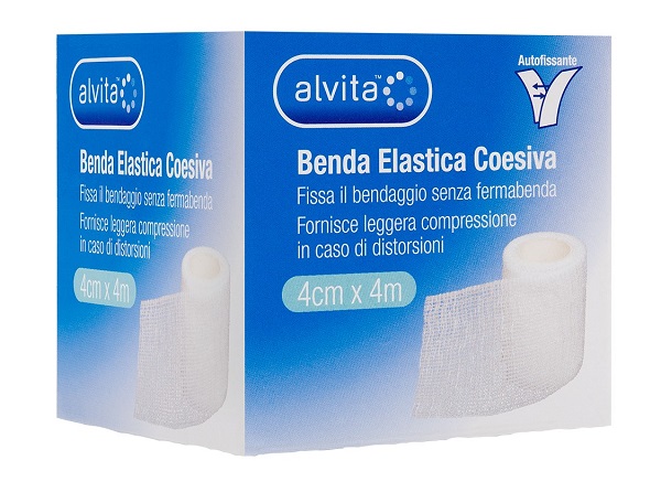 Alvita Benda Elastica Coesiva 4cm X 4m