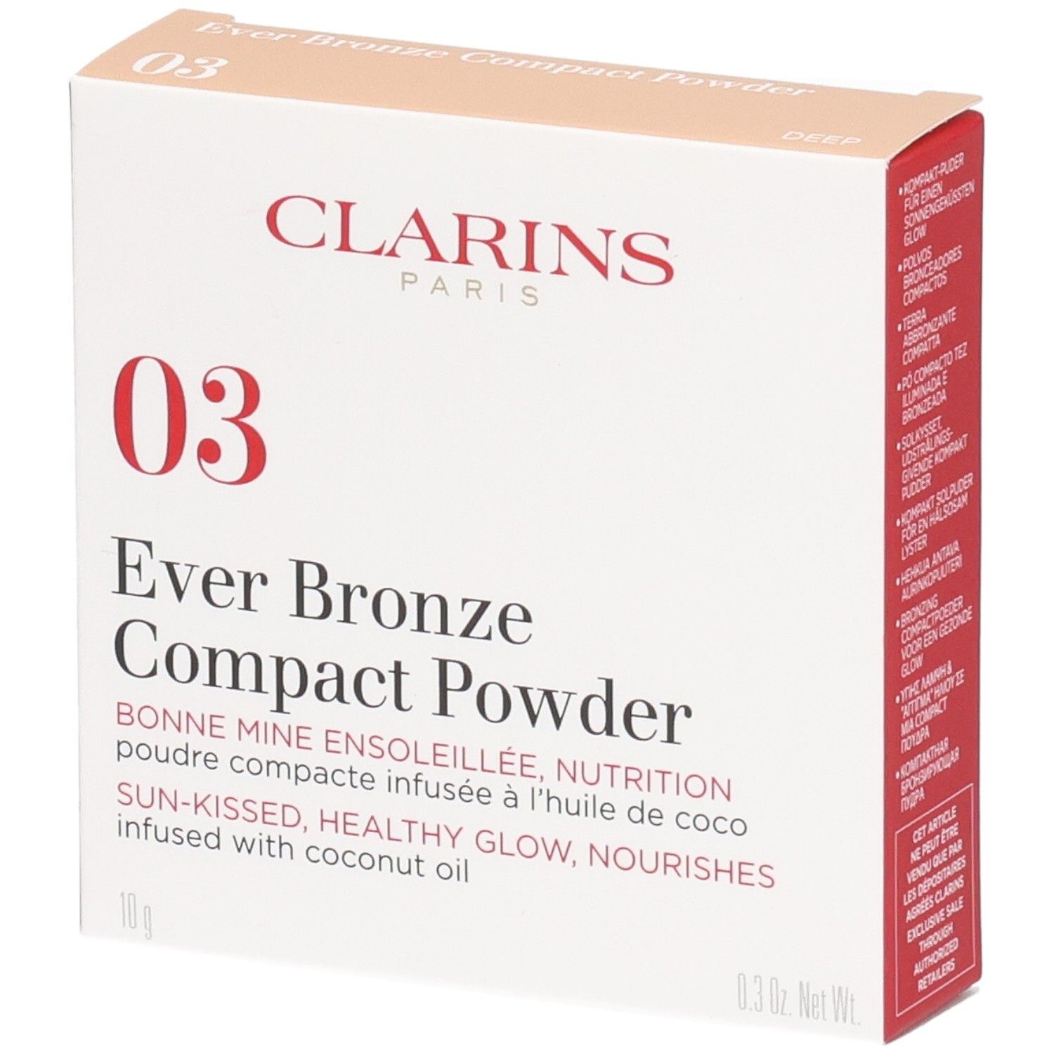 Polvere Compatibile Bronzer Ever 03 10 g Make up — confronto prezzi