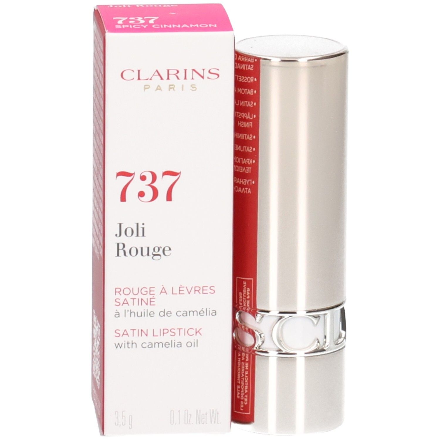 Rossetto Satinato Clarins Joli Rouge 737 3,5 g Make up — confronto prezzi